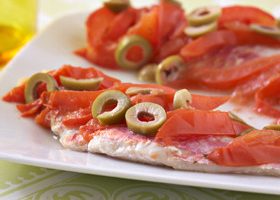 Rouget aux olives vertes et aux tomates - %%sitename%%