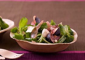 Salade de mâche à la feta et aux figues - %%sitename%%
