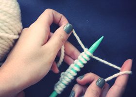 DIY : Comment j'ai tricoté mon écharpe