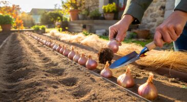 Ce bulbe oublié au parfum fin à planter en quelques jours: l’échalote grise et ses rangs à 15 cm promettent une récolte dès avril 2025