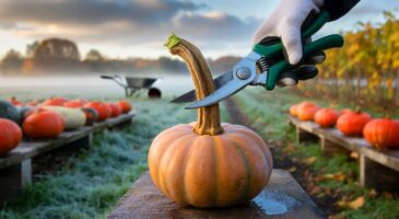 Ce détail que les horticulteurs scrutent avant de couper leurs courges : 5 cm, une tige mate et zéro gelée pour sauver vos récoltes