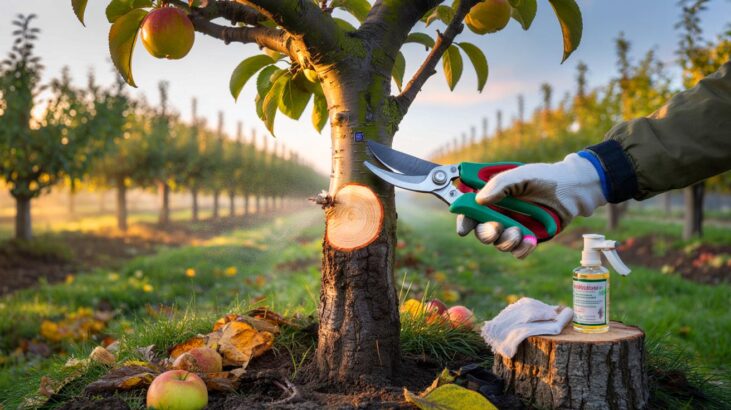 Ce geste d’octobre pour les arbres fruitiers : 15 minutes qui font la différence selon les pros du verger