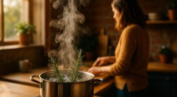 Bouillir du romarin : ce geste simple transforme votre intérieur et booste votre bien-être à la maison