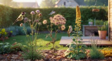 Ce guide 2025: ces 3 vivaces d'octobre font de votre jardin un garde-manger pour les oiseaux, voici comment dire adieu aux mangeoires