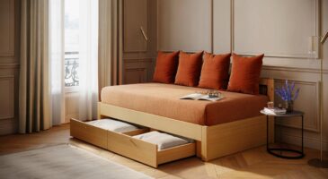 Ce lit de jour 90 x 190 cm: l'astuce de grand-mère qui transforme l'espace perdu en chambre d'amis sans pousser les murs