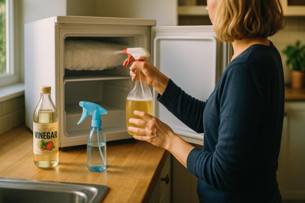 Ce mélange maison fait fondre le givre du frigo en quelques minutes, découvrez l'astuce