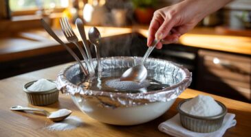 Ce procédé au papier aluminium pour l’argent terni: voici comment retrouver l’éclat en 15 minutes, avec 500 ml d’eau très chaude et 3 ingrédients