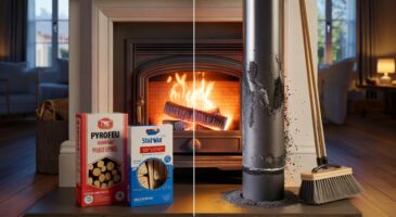 Cette bûche miracle remplace le ramonage ? Les experts répondent (et le résultat surprend)