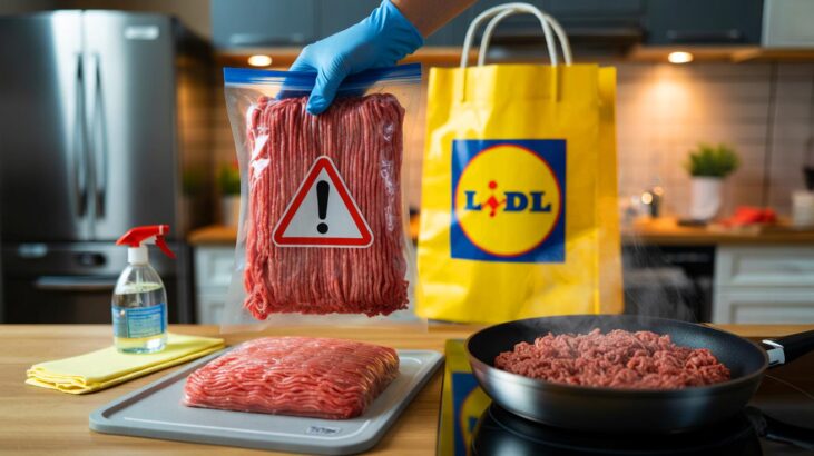 Voici ce qui se trame fin octobre chez Lidl : viande hachée 1 kg 20 % retirée, à l’est et des doutes