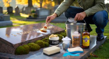 Voici comment nettoyer et entretenir une tombe facilement : 13 étapes éprouvées, bicarbonate, savon noir et une astuce légale méconnue