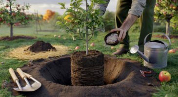 Voici la méthode des horticulteurs pour planter des fruitiers : 60 cm, 100 g et un trou qui change tout