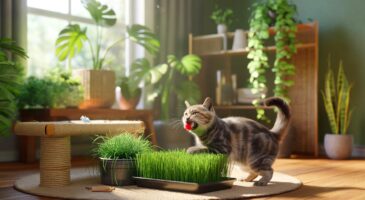 Votre chat grignote vos plantes d’intérieur ? voici comment le détourner des monstera et ficus avec des alternatives sûres et faciles