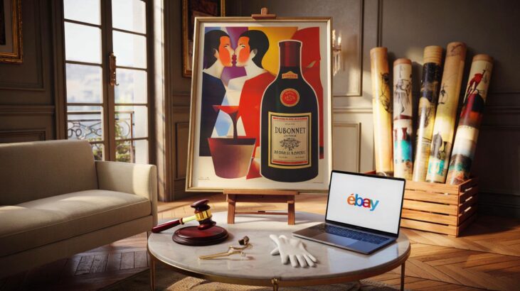 Affiches vintage : ce modèle Dubonnet de 1932 affole les enchères en 2025, voici où chiner sans se ruiner