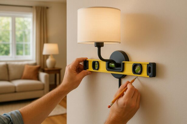 Applique murale de travers : ne sortez plus la perceuse sans passer par cette étape oubliée