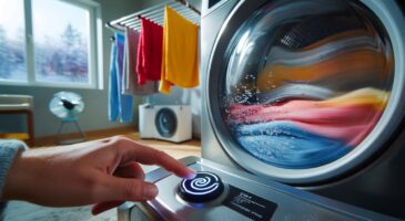 Ce bouton méconnu de la machine à laver accélère le séchage en hiver 2025, voici pourquoi il fait la différence
