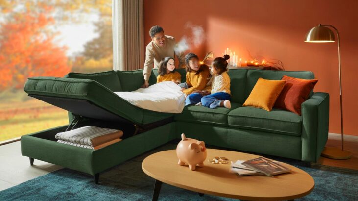 Ce canapé d’angle pour 5 personnes en promo chez Cdiscount cet automne 2025 cache une surprise sur le prix qui intéresse les foyers