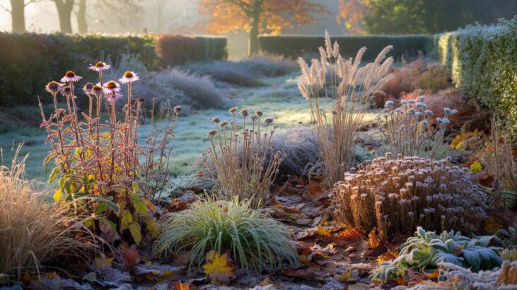 Ce choix en novembre 2025 serait le vrai secret des jardins qui traversent l’hiver, et il consiste à ne rien couper avant le printemps
