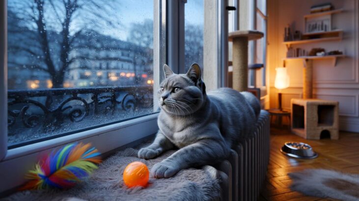 Ce détail méconnu en novembre 2025 qui gâche la vie des chats d’intérieur et explique pourquoi ils s’ennuient et prennent du poids