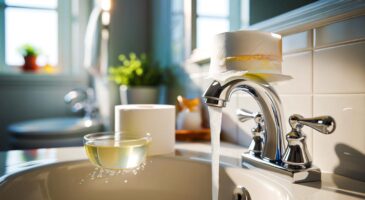 Ce duo inattendu (papier toilette + vinaigre) fait des miracles dans le ménage