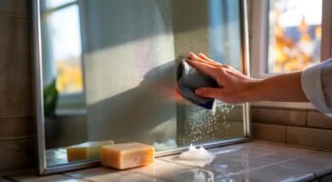 Ce geste pour un miroir sans buée après la douche intrigue en novembre 2025 et promet des matins plus clairs