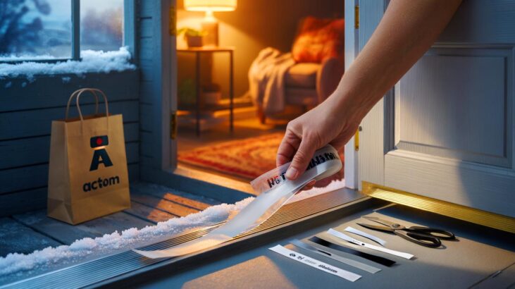 Ce joint de porte vendu chez Action en novembre 2025 coûte 2,49 € et pourrait calmer le froid chez vous cet hiver