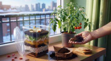 Ce mélange maison gratuit qui remplace le terreau fait un carton cet hiver 2025, mais un détail change tout pour vos plantes en pot