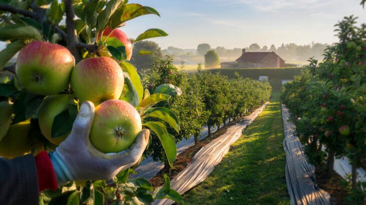 Ce mystère des pommes restées pâles en automne 2025 intrigue les vergers français, voici l'explication qui change vos gestes