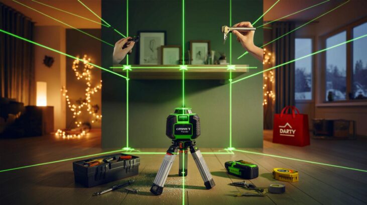 Ce niveau laser avec trépied passe à 109,99 € chez darty en novembre 2025, et les bricoleurs y voient l'allié discret qui change tout