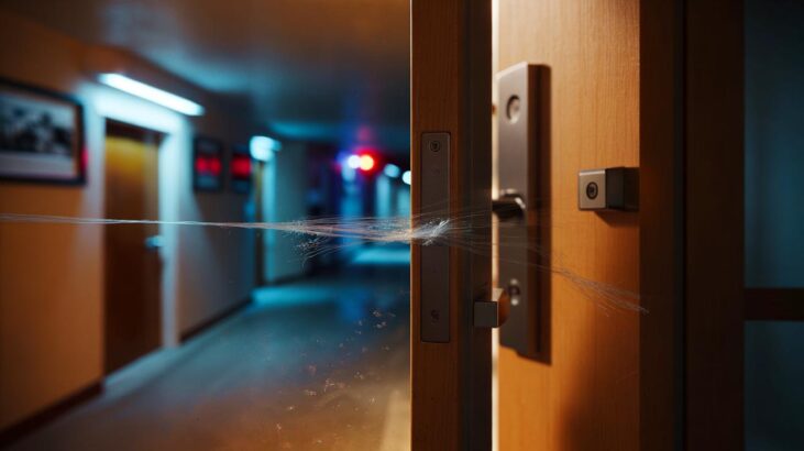 Ce signe discret sur votre porte alerte la police en 2025, et indique aux voleurs que votre logement est vide