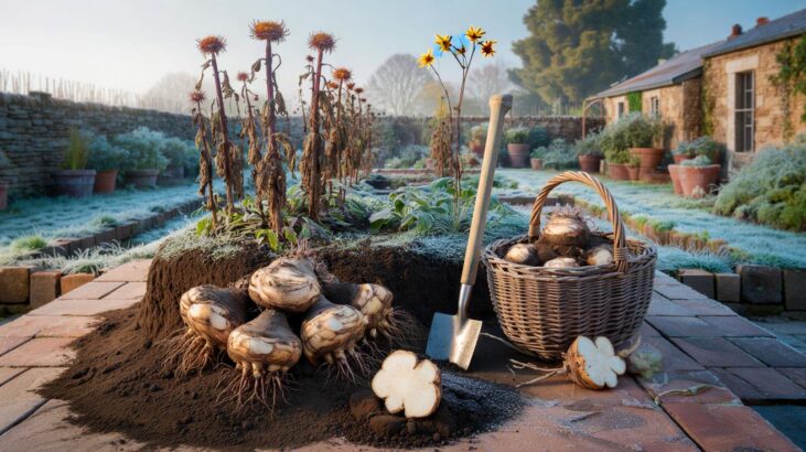 Ce topinambour robuste revient au jardin en novembre 2025 : le légume oublié qui supporte gel et sécheresse sans replanter
