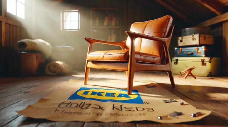 Cette chaise Ikea de 1959 vaut plus de 15 000 € si elle a gardé son étiquette d’origine, et elle pourrait bien dormir dans votre grenier