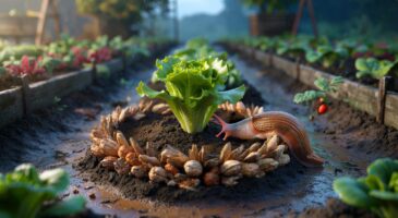 Limaces au potager : ce paillage de coques de noix, testé en novembre 2025, freine leurs dégâts et protège les jeunes plants