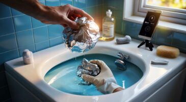 Papier alu dans les toilettes : l’astuce virale qui divise entre miracle et arnaque