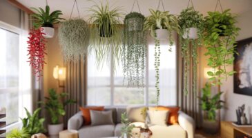Voici 12 plantes retombantes d'intérieur à suspendre dans le salon en novembre 2025, et une erreur qui ruine l'effet jungle