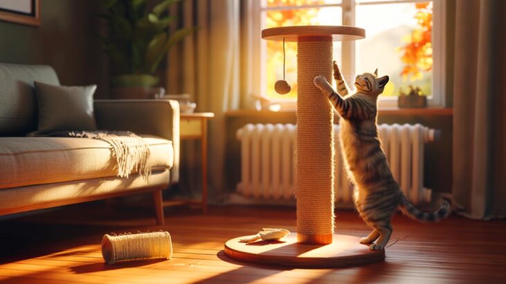 Voici ce détail sur le griffoir qui explique pourquoi votre chat l'ignore en automne 2025 et comment l'emplacement change tout