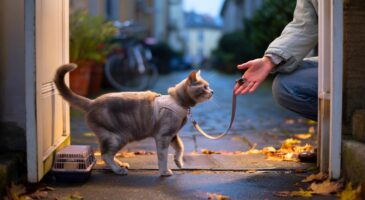 Voici ce que cache la première sortie d’un chat en laisse, à l’automne 2025 : une réaction inattendue qui peut tout changer