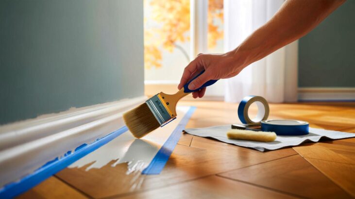 Voici comment peindre des plinthes au ras du sol sans démontage, en novembre 2025, avec ce détail simple que les bricoleurs oublient