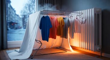 Voici comment sécher son linge en deux heures en hiver 2025, avec une astuce validée par l’ADEME, sans allumer le sèche-linge à la maison