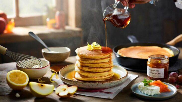 Voici des pancakes à la ricotta prêts en 15 minutes en novembre 2025 : le moelleux inattendu qui change le brunch d’automne