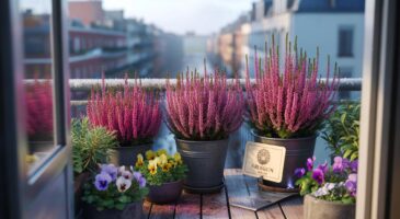 Voici la callune arlequin de Botanic à prix doux en novembre 2025, la bruyère qui réveille un balcon quand tout passe en gris