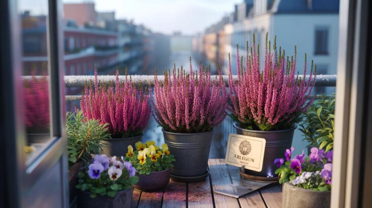 Voici la callune arlequin de Botanic à prix doux en novembre 2025, la bruyère qui réveille un balcon quand tout passe en gris