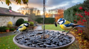 Voici la graine de tournesol noire qui sauve les mésanges en novembre 2025, mais peu de jardins l'ont encore