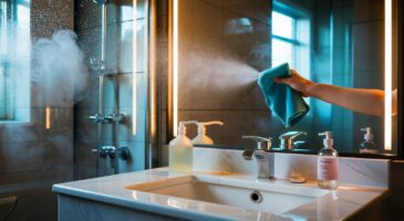 Voici la technique cachée des hôtels pour une salle de bain miroir en novembre 2025, avec deux ingrédients faciles et sans effort
