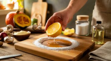 Voici la technique naturelle que les cuisiniers adoptent en novembre 2025 pour leurs planches à découper, sans frotter et sans odeurs