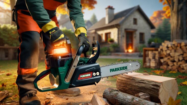 Voici la tronçonneuse à essence lidl au démarrage électrique, en promo à 199€ cet automne 2025, et un point clé intrigue