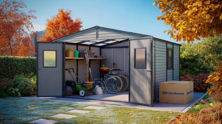 Voici l'abri de jardin Canopia Skylight en promo chez Castorama en novembre 2025 avec 200 € de moins pour votre extérieur