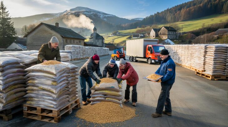 Voici l’astuce de ces consommateurs du Haut-Doubs pour payer les pellets moins chers en 2025, grâce à 800 tonnes commandées ensemble