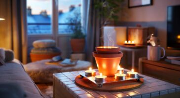 Voici l’astuce du chauffage à la bougie qui intrigue l’hiver 2025 pour se chauffer sans radiateur et alléger la facture d’électricité