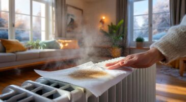 Voici l'astuce humide qui piège la poussière sur le radiateur et change le nettoyage à la maison pour l'hiver 2025