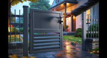 Voici le portillon aluminium Neva chez Castorama en novembre 2025, un prix à 535,42 € qui intrigue et 94 € d’écart qui font réfléchir